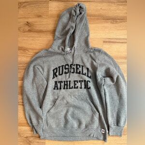 Vintage Russell Athletic Gray Men's Sweater